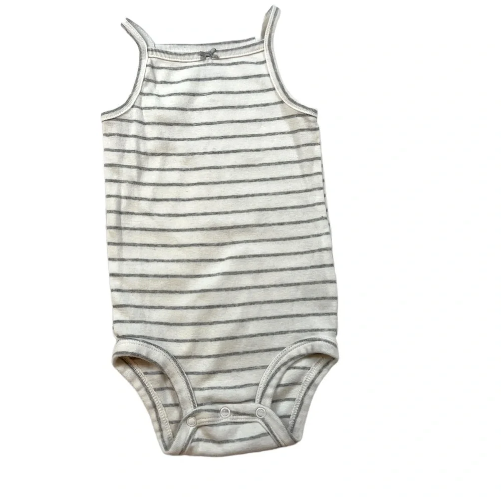 Carters 18M 5 Piece Baby Girl Casual Thin Strap Onesies - Picture 3 of 8